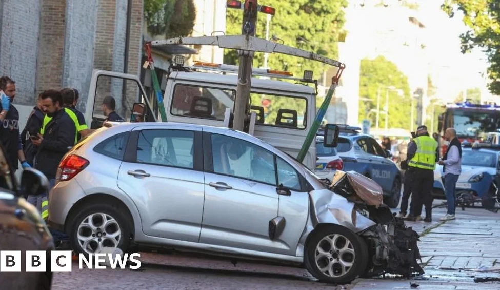Man Drives Car into Pedestrians in Italy, Injuring Eight