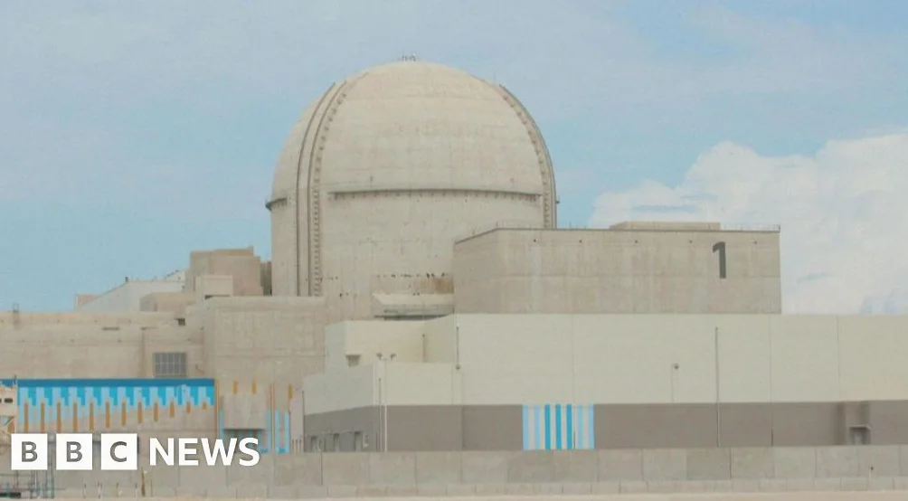 UAE reports strike near Abu Dhabi nuclear power plant