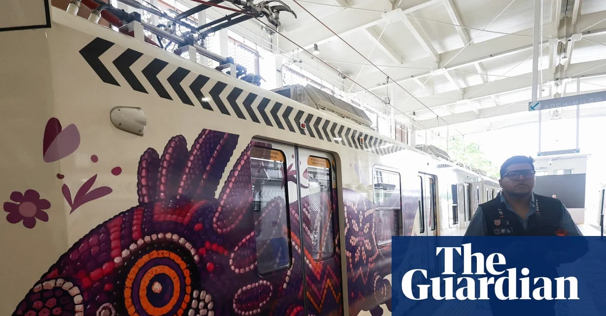 Purple pain: backlash over Mexico City’s ‘axolotlisation’ for World Cup