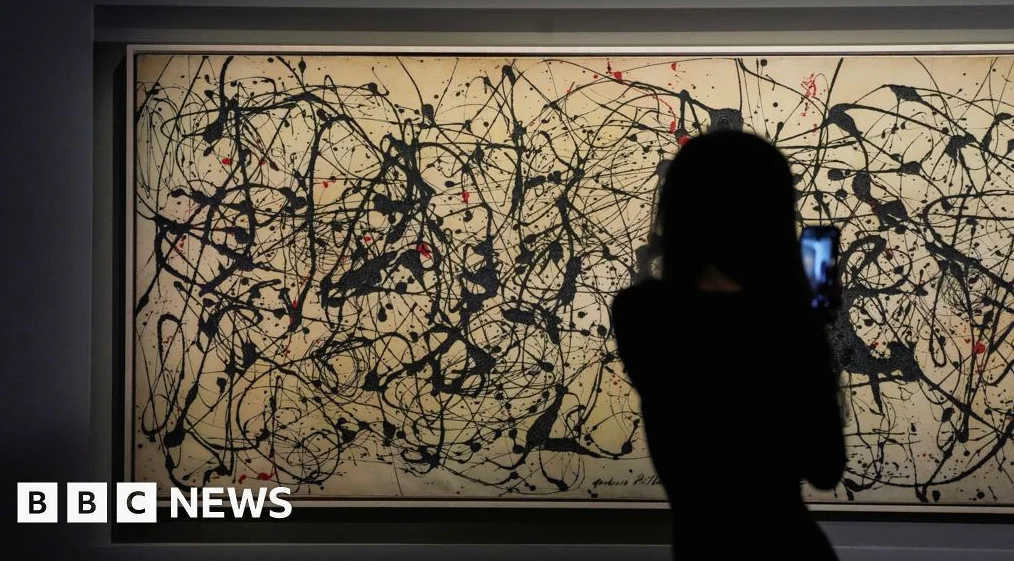 Jackson Pollock painting sells for record $181m at auction