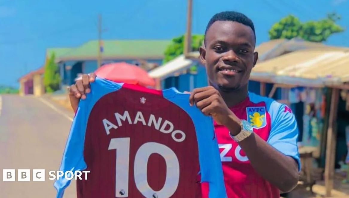 Village in Ghana to celebrate Villa Europa League win with parade