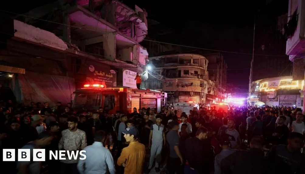 Three Killed, Dozens Injured in Israeli Strike on Gaza City