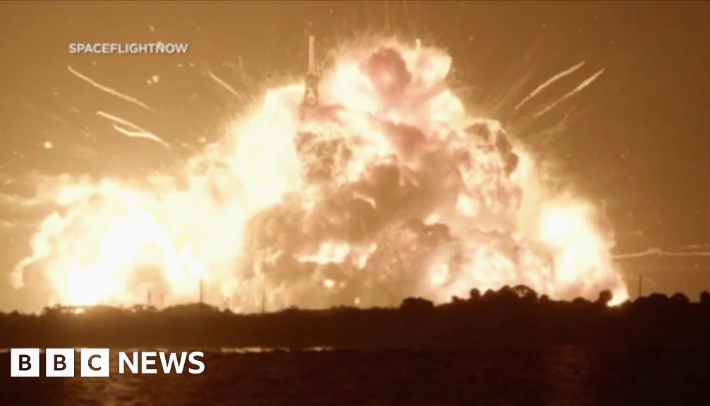 Blue Origin Rocket Explodes During Florida Test