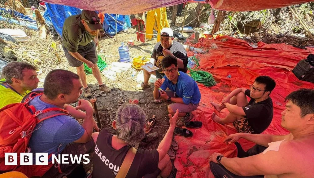 Laos Cave Survivors Help with Search for 2 Missing