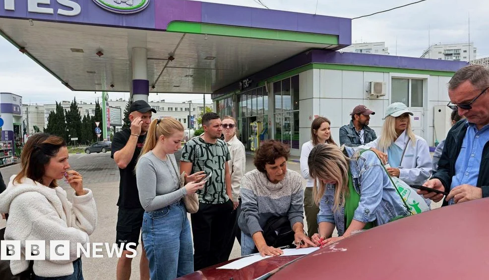 Russia's Fuel Crisis Intensifies Amid Ukraine Drone Strikes