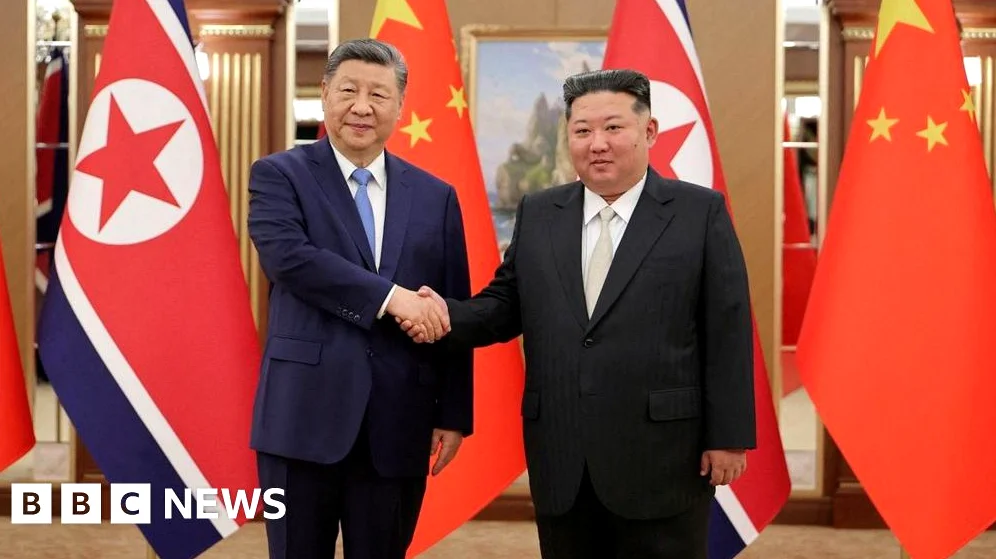 Xi Jinping and Kim Jong Un vow stronger ties as North Korea visit wraps up