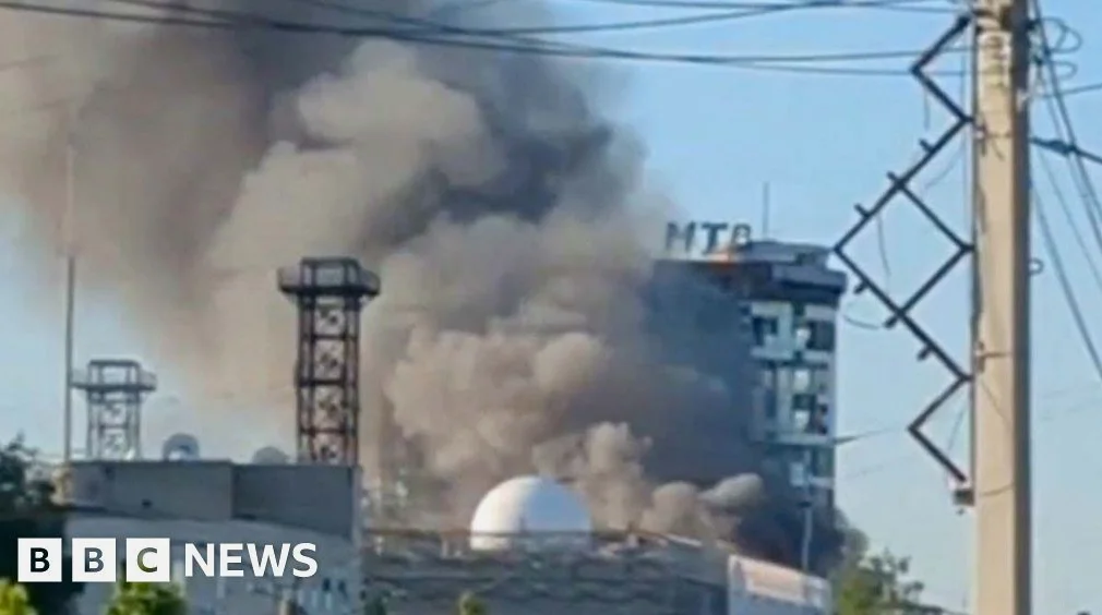 Ukraine Says Missiles Hit Military Plant in Russia