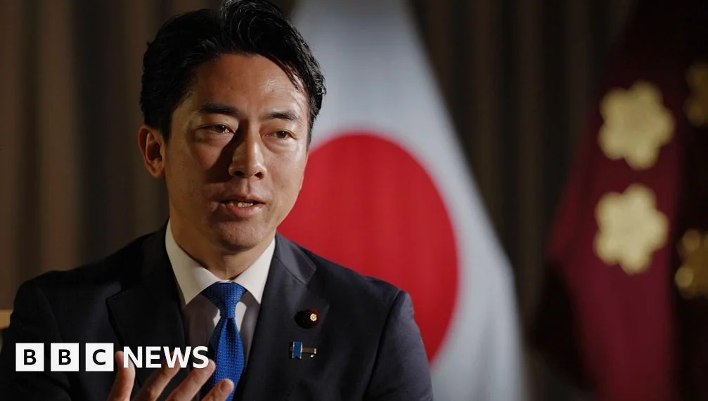 Japan ramping up defence is ‘critical’ to prevent war, Defence Minister Koizumi tells BBC