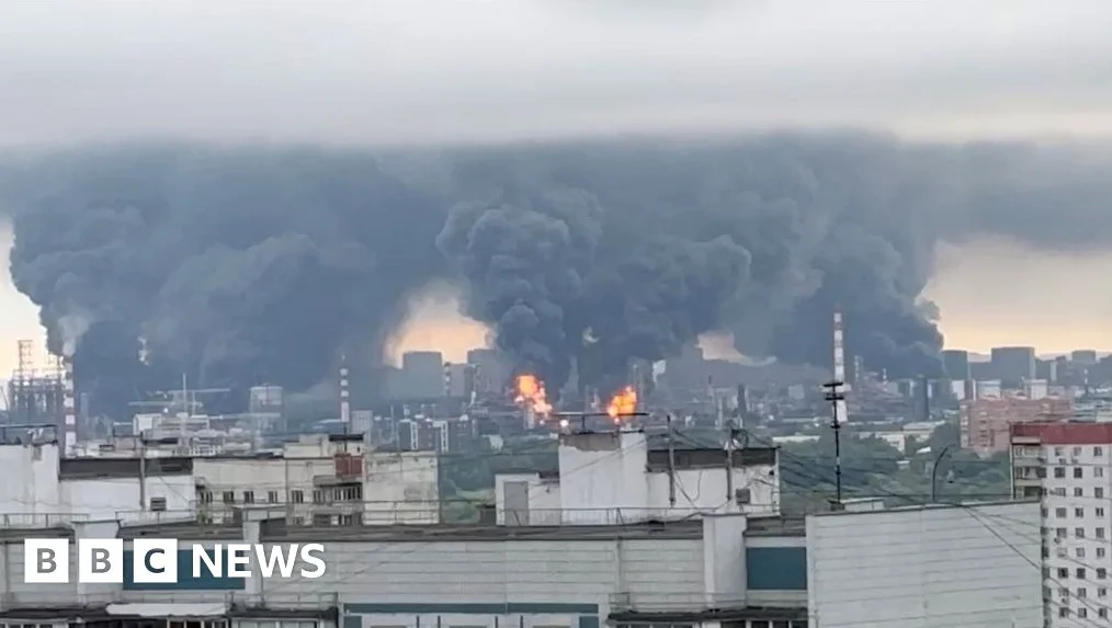 Moscow hit by largest Ukrainian attack since 2022 invasion