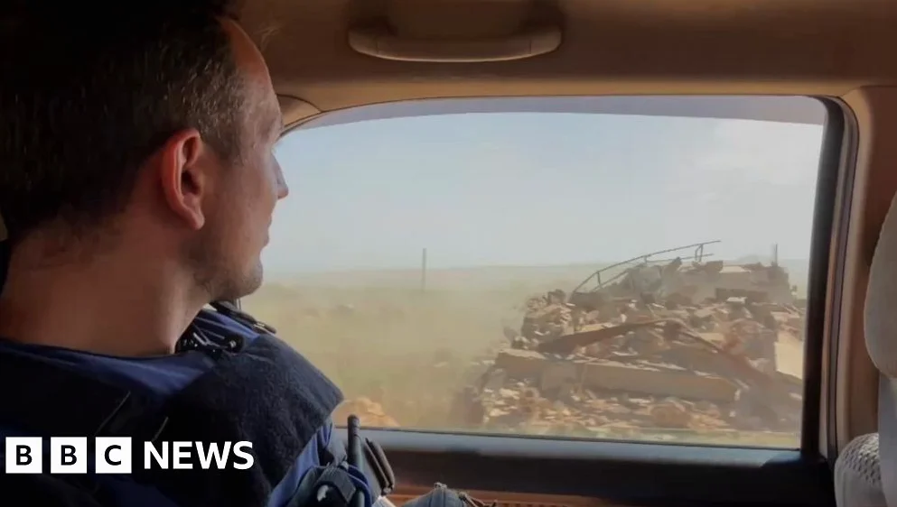 BBC: Israeli-Occupied Southern Lebanon Sees Destroyed Villages