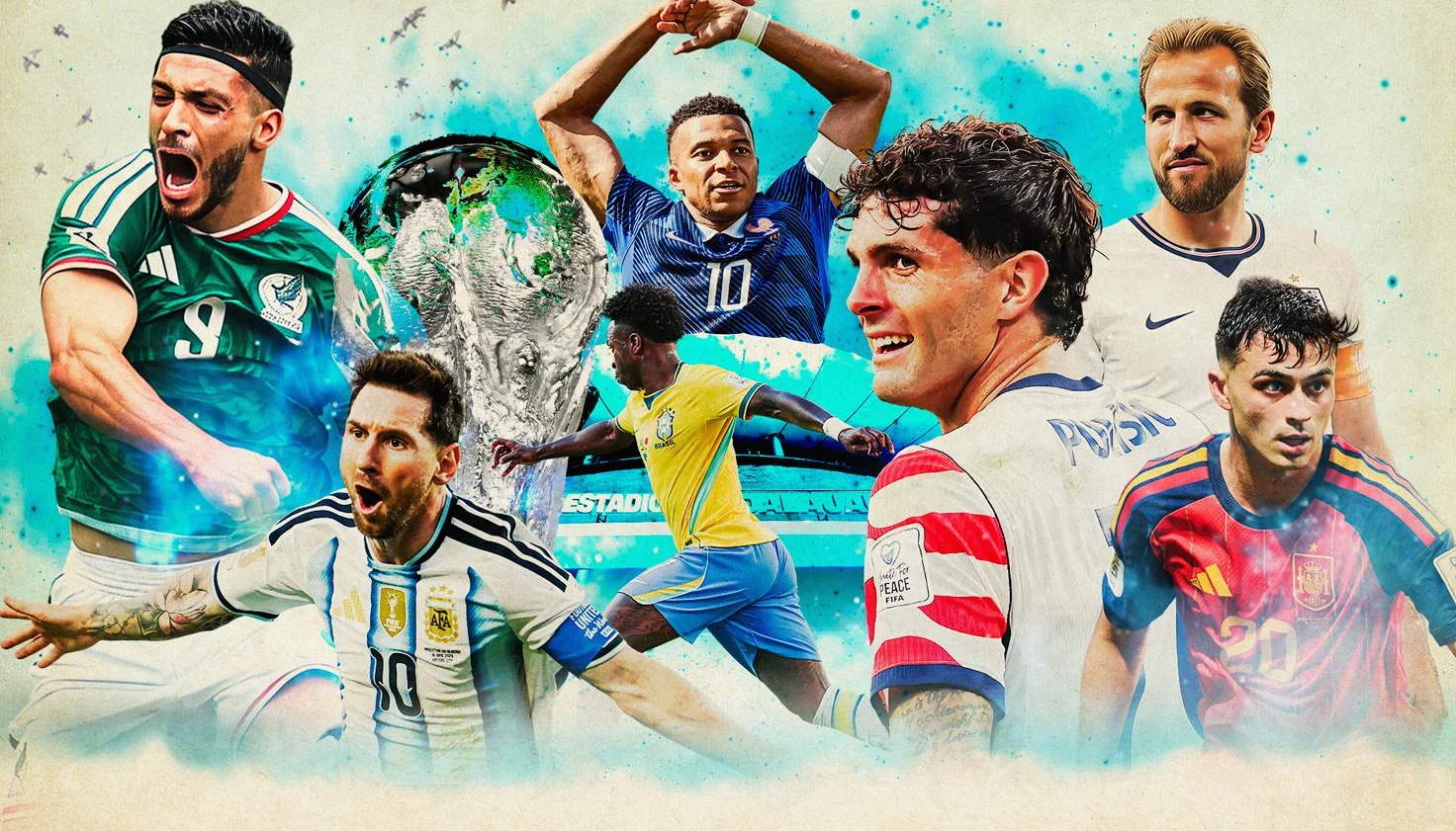 WM 2026: USA und Mexiko führend – Messi, Mbappé, Haaland mit je 4 Toren