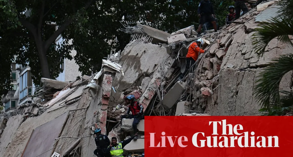 Venezuela earthquakes: ‘intensive’ search for survivors as death toll rises to 164 – latest updates