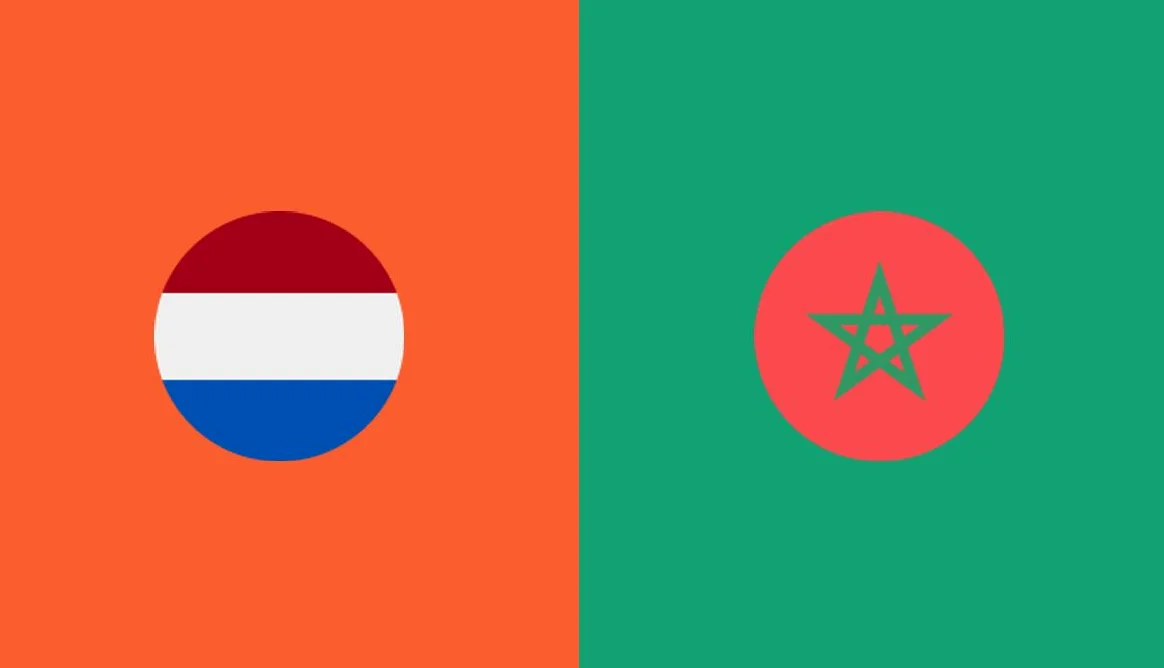 Morocco vs Netherlands World Cup Match at Monterrey Stadium