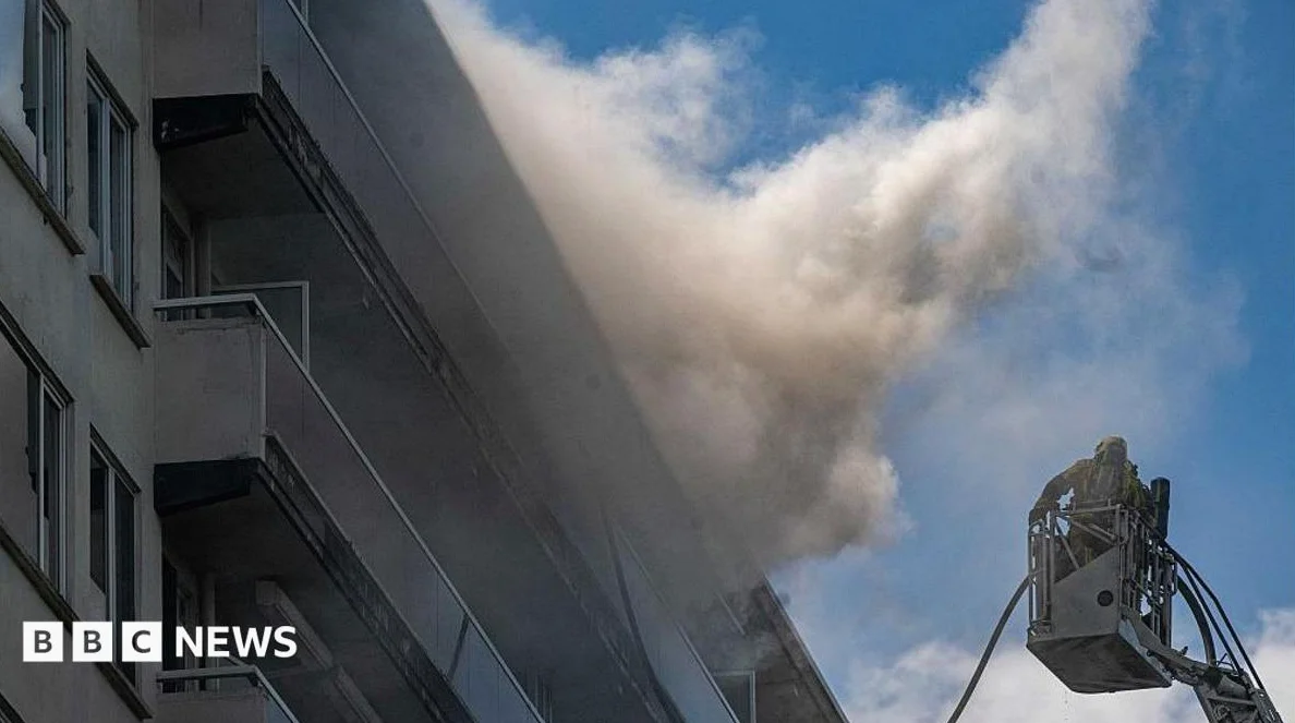 Fire kills five at Antwerp apartment block
