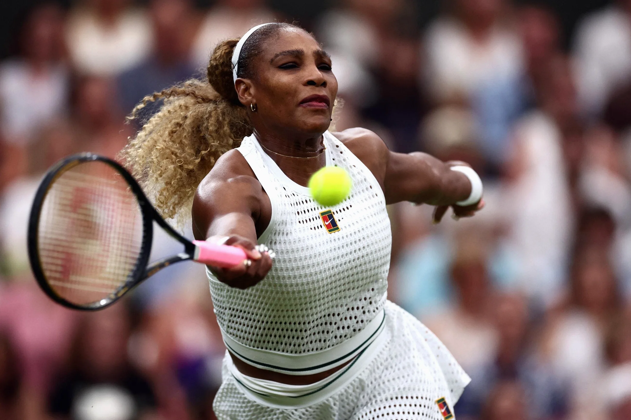 Serena Williams Loses Singles Match at Wimbledon Return