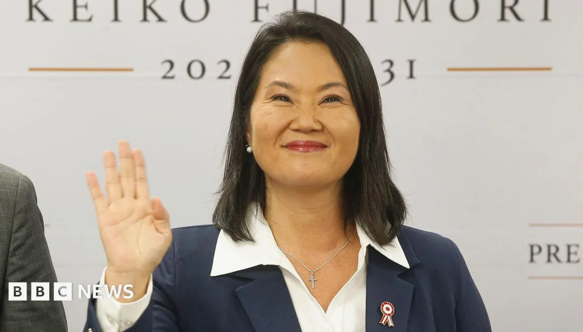 Keiko Fujimori declared winner of Peru's presidential election