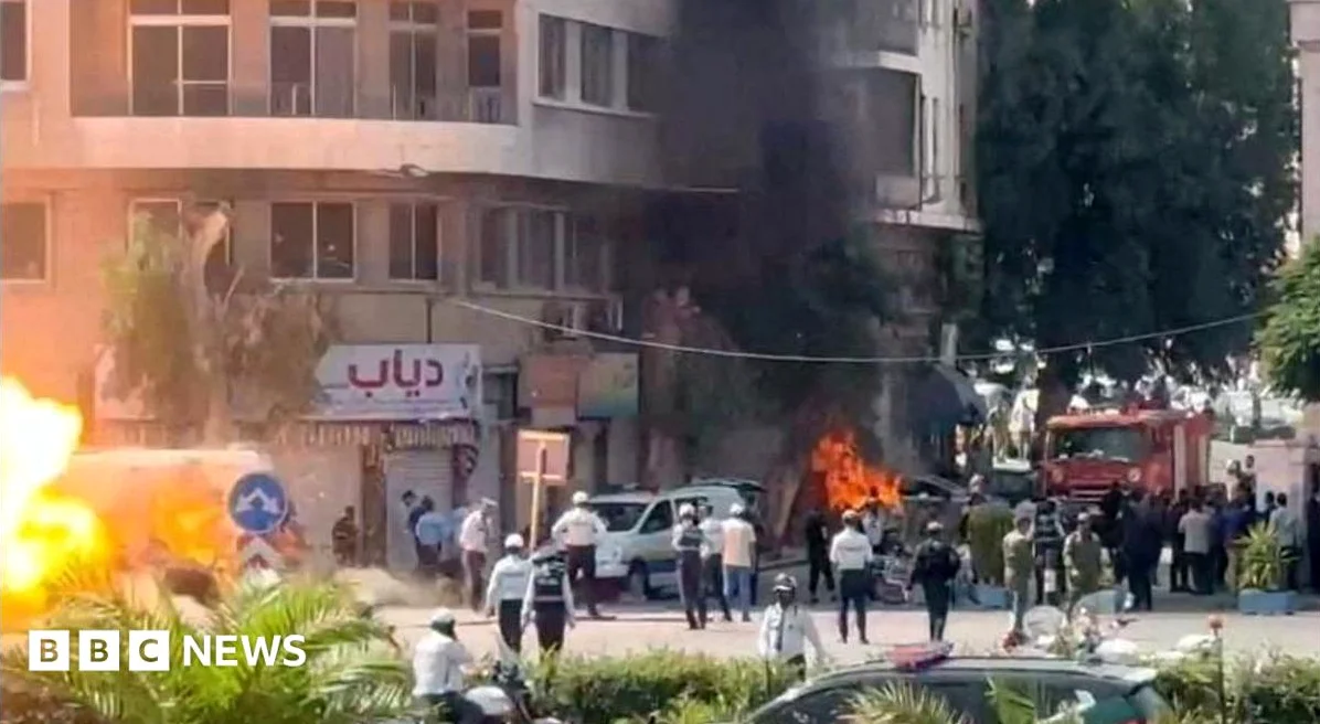 18 Injured in Damascus Explosions During Macron's Visit