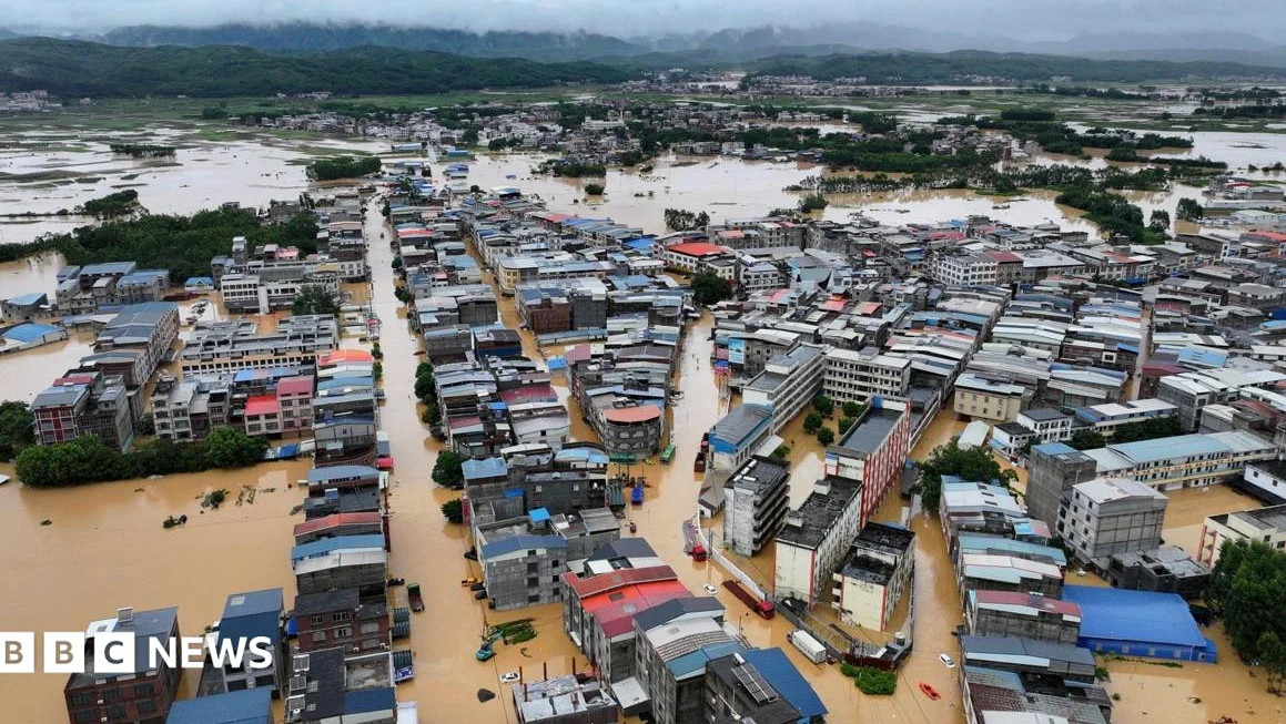 Floods and Tornadoes in China as Typhoon Hits