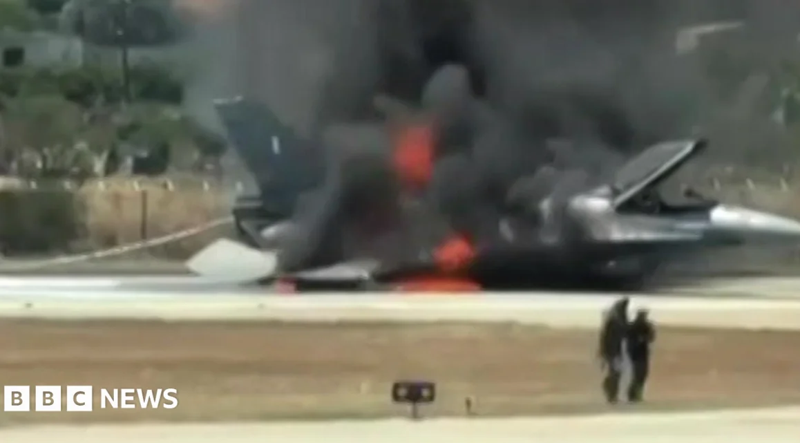 Greek F-16 fighter jet crash-lands at busy Zakynthos airport
