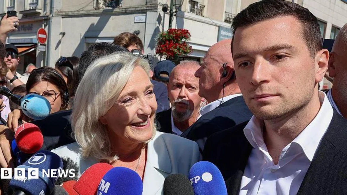 Le Pen and Bardella’s Power Struggle: Photo Shows Who’s in Charge