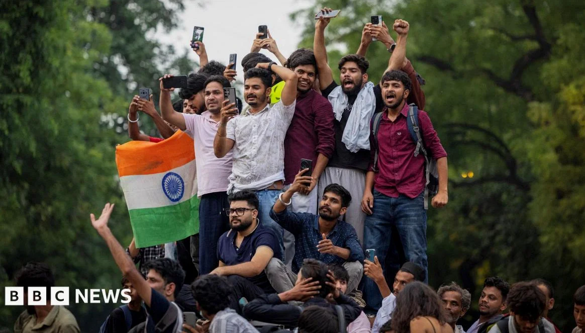 India’s ‘Cockroach’ Protest Called Off After Education Minister Quits