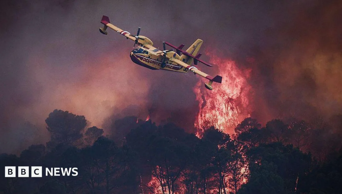 Devastating European Wildfires: 2,500 Firefighters Deployed