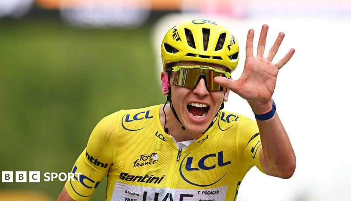 Pogacar Wins Fifth Tour as Drama Marks Paris Finish