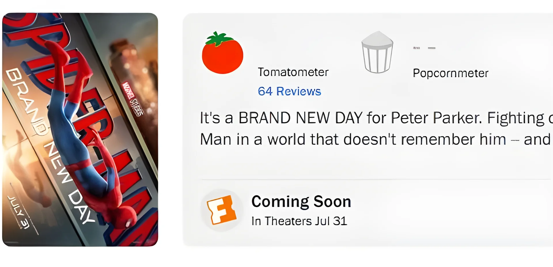 Spider-Man: Brand New Day Reviews: 90% on Rotten Tomatoes