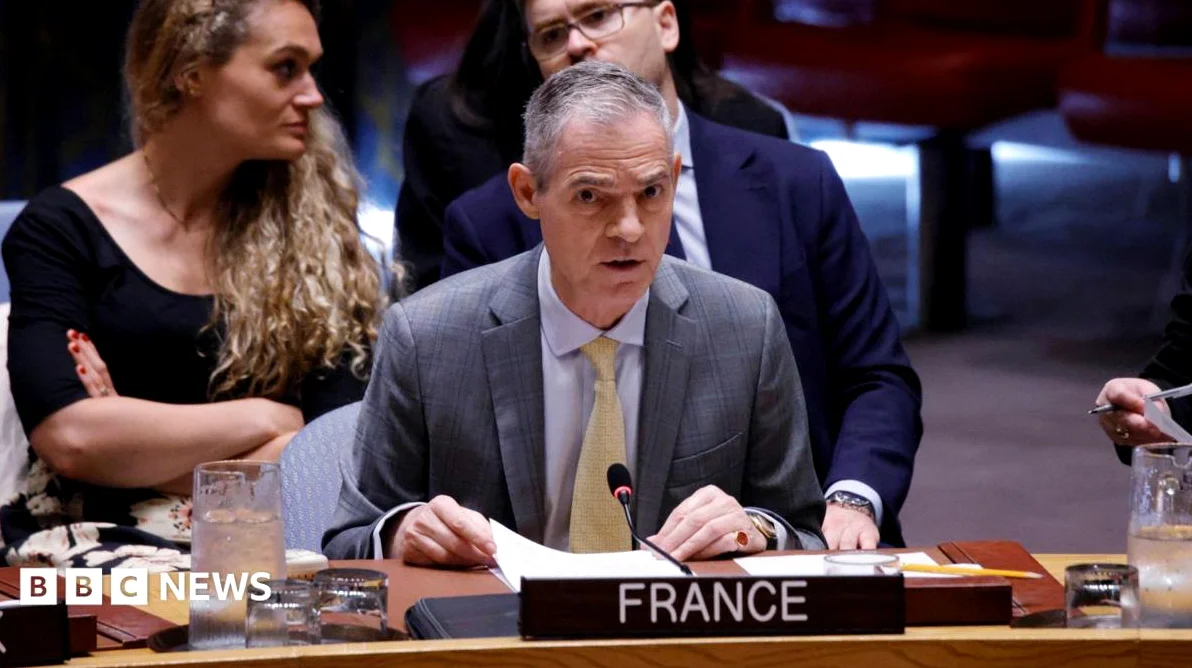 US Walks Out of UN Security Council Meeting During France's Remarks