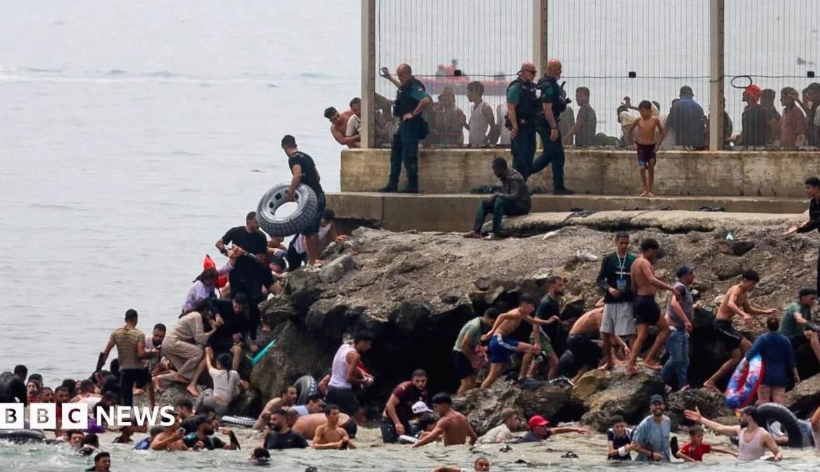 Spain Sends Troops to Ceuta as 2,000–3,000 Migrants Cross from Morocco