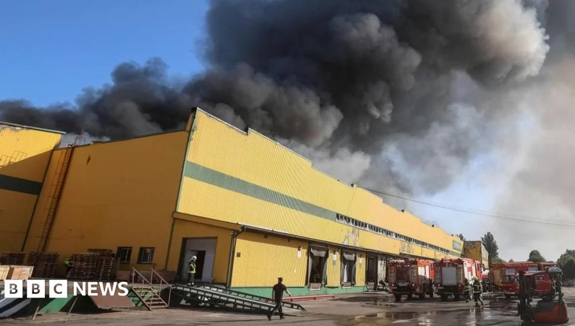 Russian strikes on Kyiv kill at least nine, Ukraine officials say