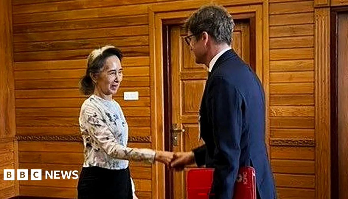 Aung San Suu Kyi appears healthy in first confirmed outside contact for 2.5 years