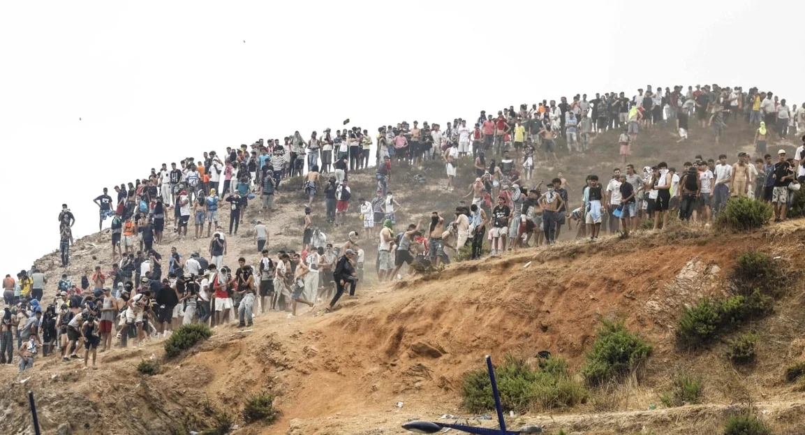 Spain’s Ceuta Overwhelmed by Thousands of Migrants