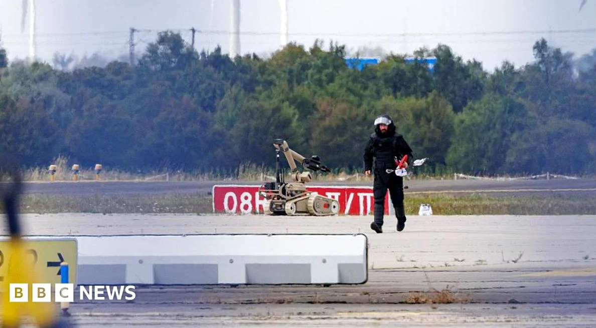 Drone with Explosives Found at German Airport