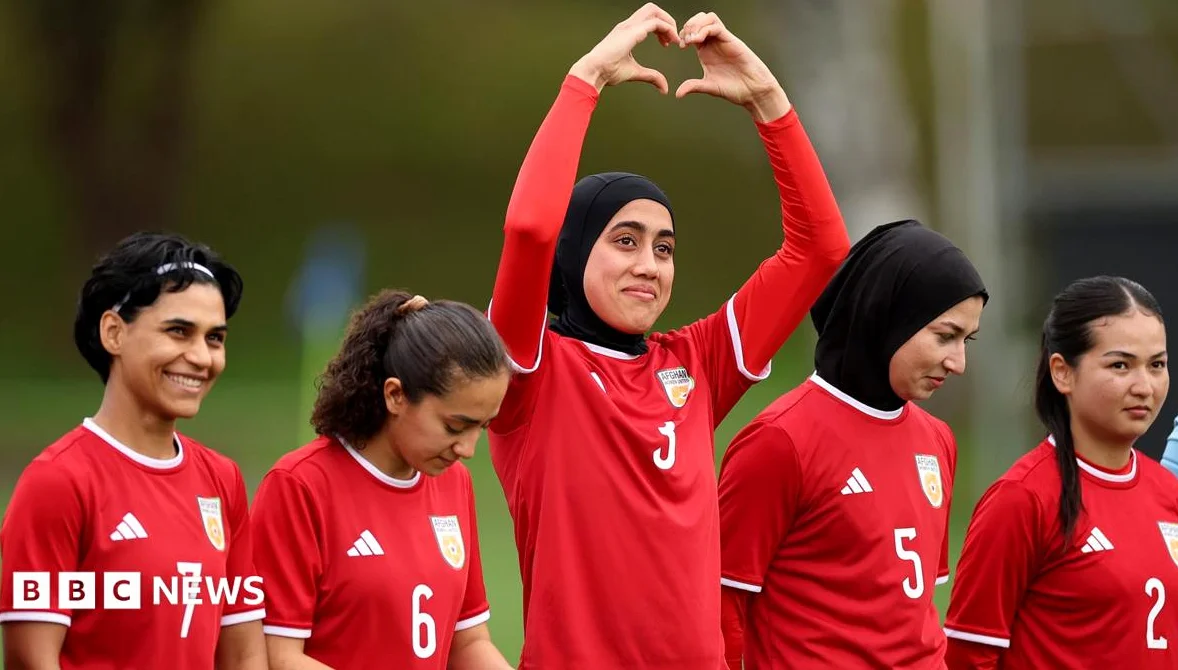 Afghan Women’s Football Team Reunites After Being Banned at Home