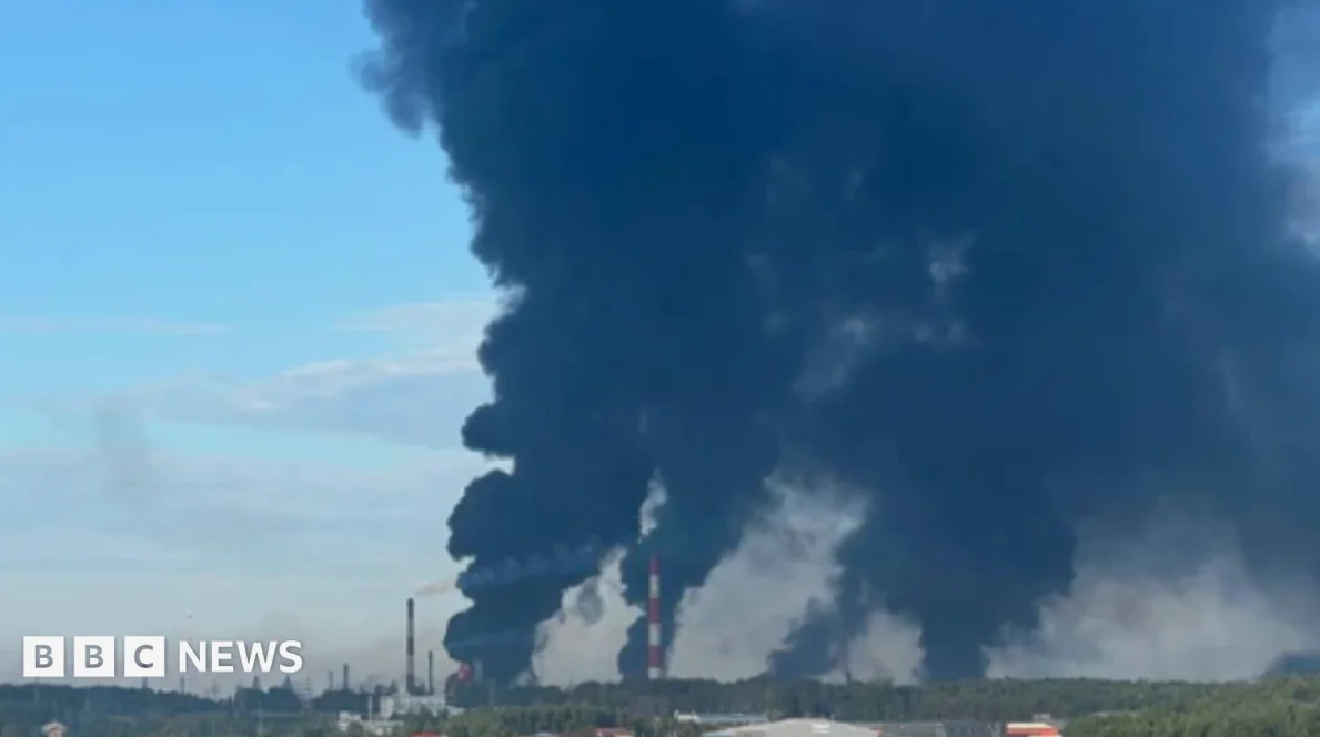 Ukraine Hits Refineries Deep in Russia as War Intensifies