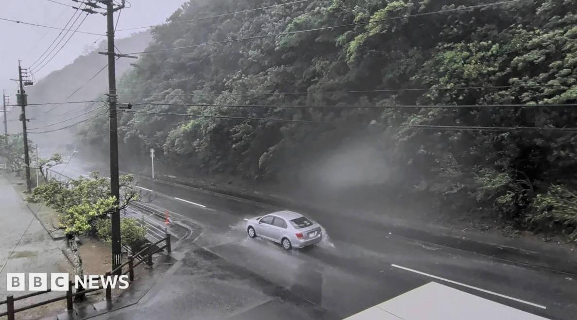 Typhoon Dolphin batters Japan’s Okinawa before bearing down on China