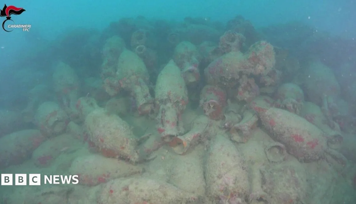 Ancient Roman Shipwreck Discovered Off Sicily