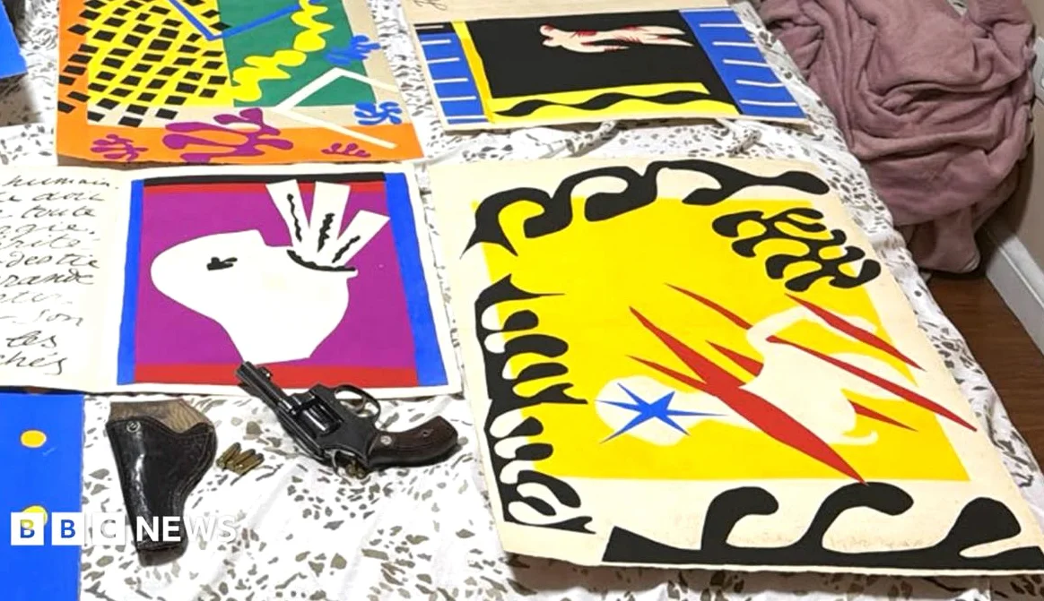 ブラジルでマティス作品8点回収