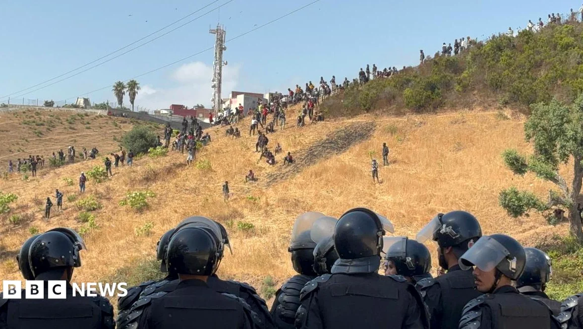 Morocco Detains 111 Migrants Near Ceuta Border