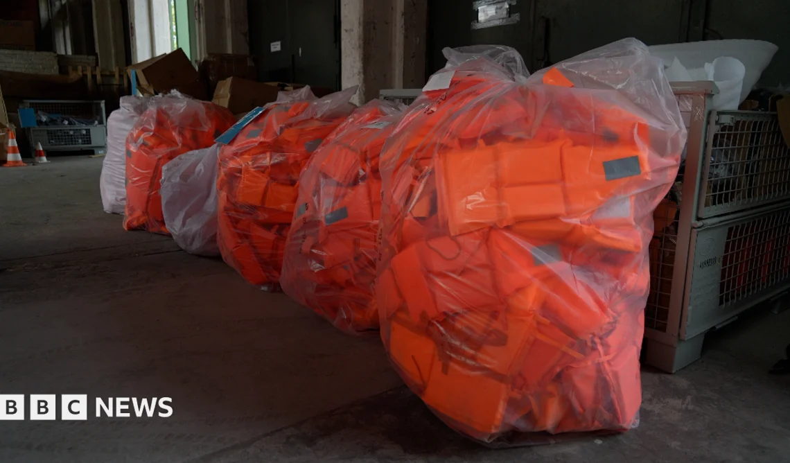 Inside secret police warehouse as Germany targets small boats gangs