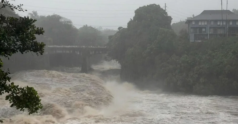 Tropical Storm Lala Drenches Hawaii with 48 Inches of Rain