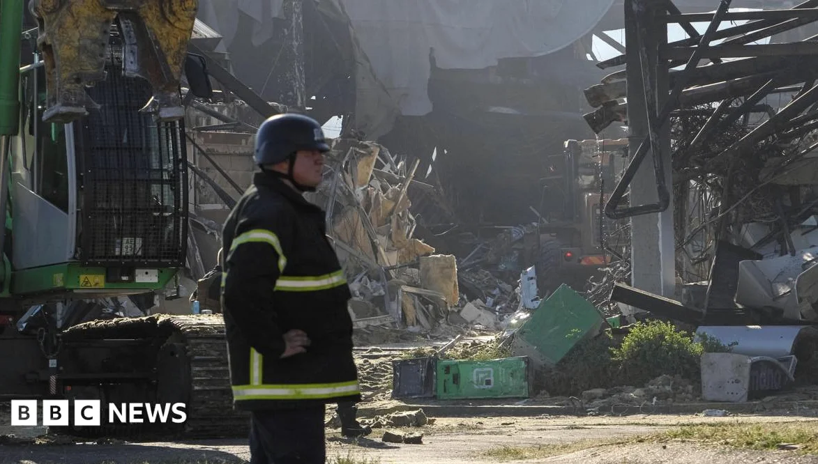 16 Killed in Ukraine Mall Strike as Zelensky Condemns Attack