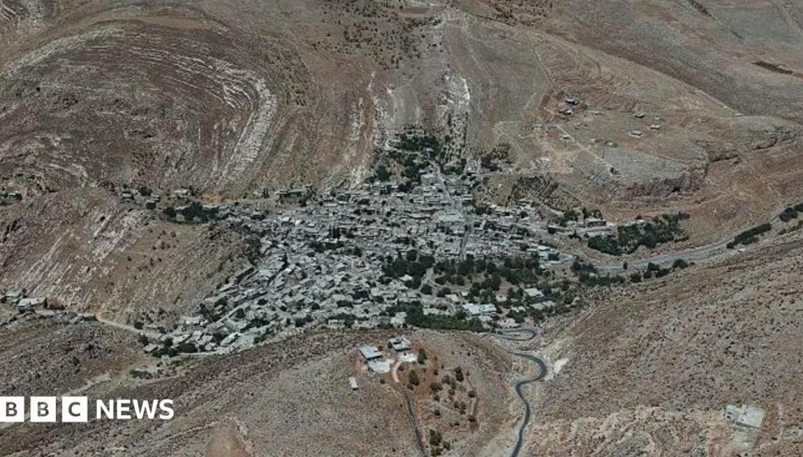 Syria says Israeli strike near Damascus violates international law