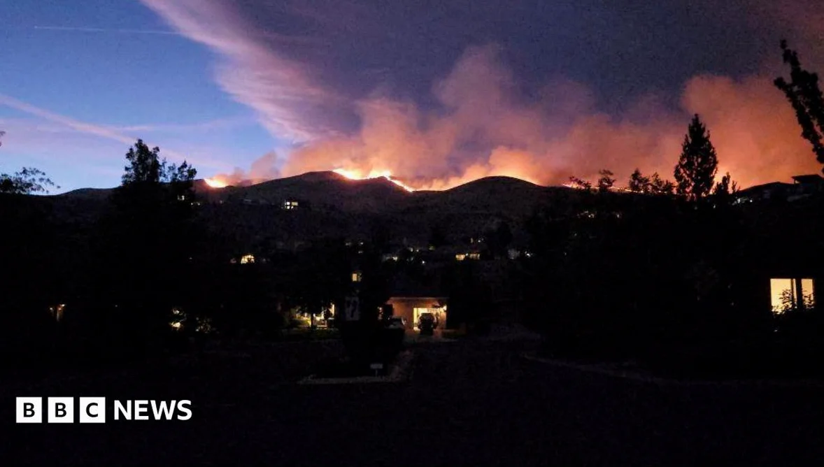 Hawk Fire Near Reno at 27% Containment, 15,000 Acres Burned