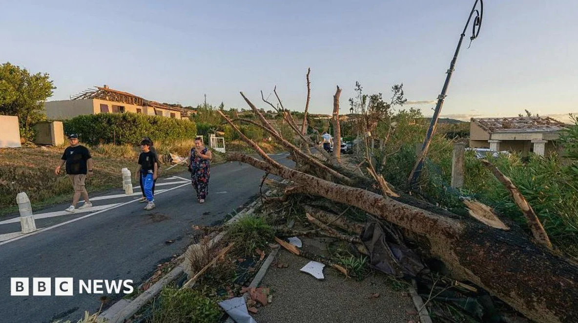 Tornado Tears Through French Village, 39 Injured