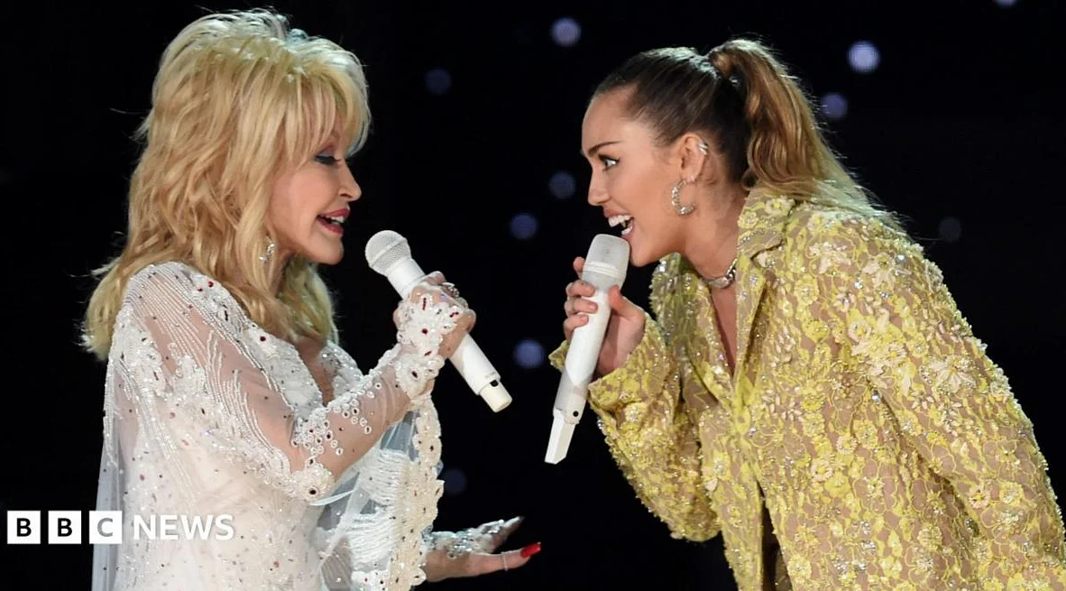 Miley Cyrus Honors Dolly Parton: 'I Have an Angel by My Side'