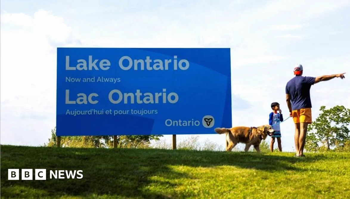 Canada Installs ‘Lake Ontario’ Sign Amid US Naming Dispute