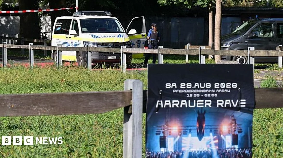Manhunt after shooting at Swiss rave kills woman, 22, and injures five