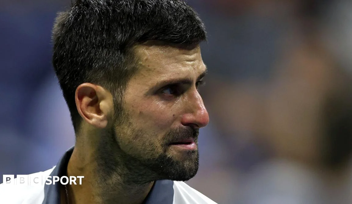 Djokovic Breaks Down in Tears After First-Round US Open Exit
